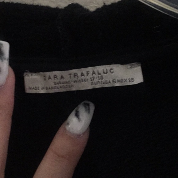 Zara Black oversized jacket - Picture 2 of 4